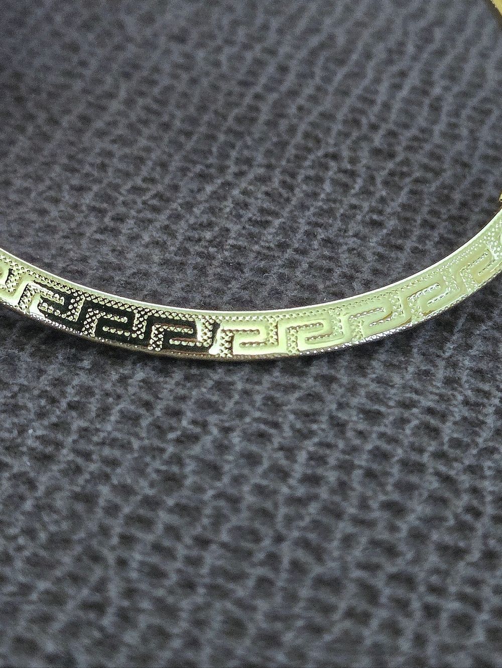 Mia Fiore Gold💛 Ridged Greek🇬🇷 Key🔑 Bracelet - NWT - Picture 14 of 16